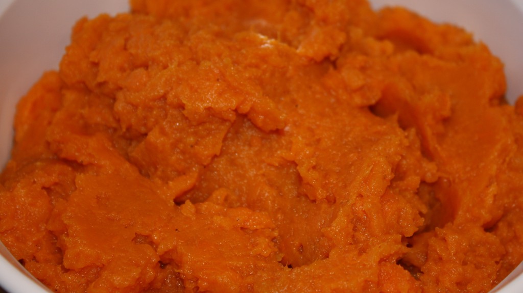 Steamed Mashed Yams