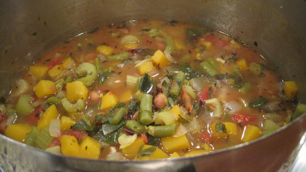 Winter Vegetable & Bean Soup